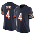 C.Bears #4 D'Andre Swift Player Navy Vapor F.U.S.E. Limited Home Game Gdoa Stitched Jerseys
