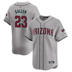A.Diamondbacks #23 Zac Gallen Player Gray Replica Game Stitched Jerseys