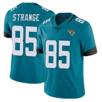 J.Jaguars #85 Brenton Strange Player Teal Vapor Untouchable Limited Home Game Gdoa Stitched Jerseys