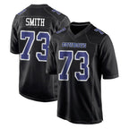 D.Cowboys #73 Tyler Smith Player Carbon Black Fashion Home Game Gdoa Stitched Jerseys
