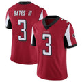 A.Falcons #3 Jessie Bates III Player Red Color Vapor Untouchable Limited Home Game Gdoa Stitched Jerseys