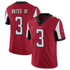 A.Falcons #3 Jessie Bates III Player Red Color Vapor Untouchable Limited Home Game Gdoa Stitched Jerseys