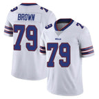 B.Bills #79 Spencer Brown Player White Vapor Untouchable Limited Gdoa Stitched Jerseys