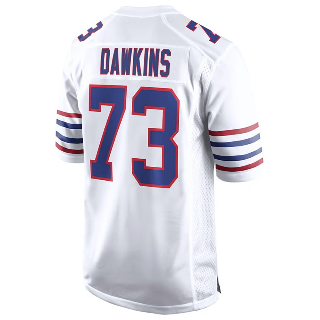 B.Bills #73 Dion Dawkins Player White Alternate Limited Home Game Gdoa Stitched Jerseys
