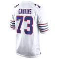 B.Bills #73 Dion Dawkins Player White Alternate Limited Home Game Gdoa Stitched Jerseys