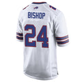 B.Bills #24 Cole Bishop Player White Home Game Gdoa Stitched Jerseys