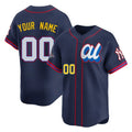 Custom NY.Yankees Navy All Star Limited Home Any Name & Number Gdoa Stitched Jerseys