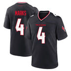 H.Texans #4 Woody Marks Player Navy Team Home Game Gdoa Stitched Jerseys