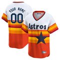 Custom H.Astros Rainbow Cooperstown Collection T-shirt Any Name & Number Gdoa Stitched Jerseys