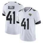 J.Jaguars #41 Josh Hines-Allen Player White Vapor F.U.S.E. Limited Home Game Gdoa Stitched Jerseys