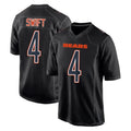 C.Bears #4 D'Andre Swift Player Carbon Black Fashion Game Gdoa Stitched Jerseys