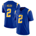 LA.Chargers #2 Elijah Molden Player Royal Limited Vapor Home Game Stitched Jerseys
