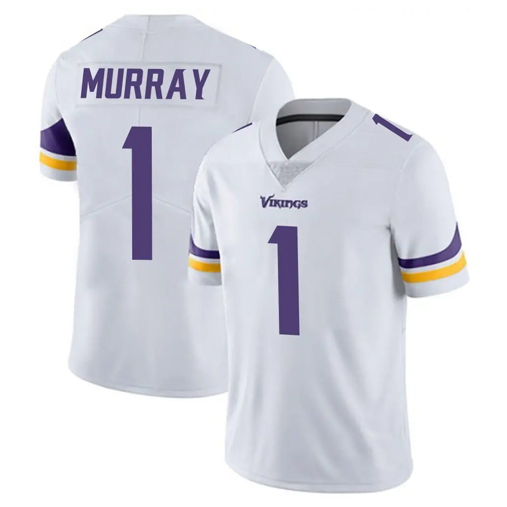 M.Vikings #1 Kyler Murray Player White Limited Vapor Untouchable Home Game Gdoa Stitched Jerseys