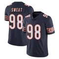 C.Bears #98 Montez Sweat Player Navy Vapor Untouchable Limited Home Game Gdoa Stitched Jerseys