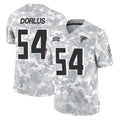 A.Falcons #54 Brandon Dorlus Player Camo Salute to Service Limited Gdoa Stitched Jerseys
