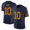 GB.Packers #10 Jordan Love Player Navy The 1923 Classic Vapor F.U.S.E. Home Game Gdoa Stitched Jerseys