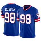 NY.Giants #98 DJ Reader Player Royal Classic Vapor Home Game Gdoa Stitched Jerseys
