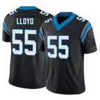 C.Panthers #55 Devin Lloyd Player Black Vapor F.U.S.E. Limited Home Game Gdoa Stitched Jerseys