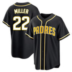 S.Diego Padres #22 Mason Miller Player Black 2026 Fashion Home Fdoa Stitched Jerseys