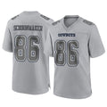 D.Cowboys #86 Luke Schoonmaker Player Gray Atmosphere Fashion Home Game Gdoa Stitched Jerseys