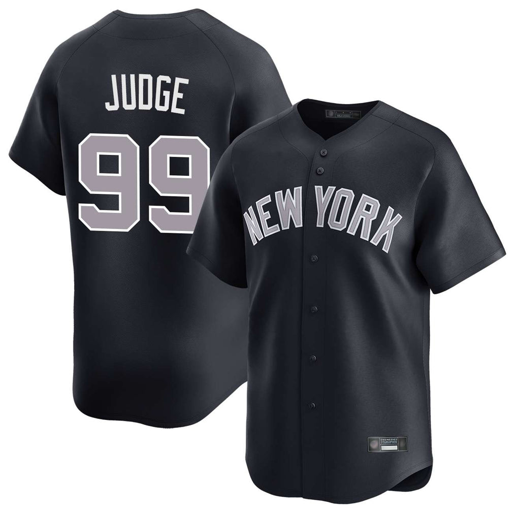 NY.Yankees #99 Aaron Judge Player Navy Limited Home Fdoa Stitched Jerseys
