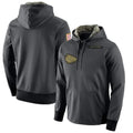 KC.Chiefs ## Chiefs Blank Player Gray Salute to Service Hoodies Limited Game Gdoa Stitched Jerseys