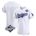 LA.Dodgers ## Dodgers Blank Player White Limited Elite Home World Series Fdoa Stitched Jerseys