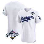 LA.Dodgers ## Dodgers Blank Player White Limited Elite Home World Series Fdoa Stitched Jerseys