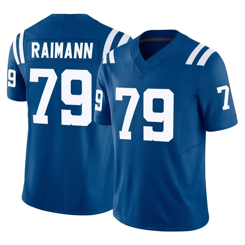 IN.Colts #79 Bernhard Raimann Player Royal Limited Vapor F.U.S.E. Home Game Gdoa Stitched Jerseys