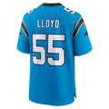 C.Panthers #55 Devin Lloyd Player Blue Home Game Gdoa Stitched Jerseys