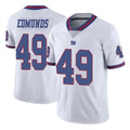 NY.Giants #49 Tremaine Edmunds Player White Color Rush Home Game Gdoa Stitched Jerseys