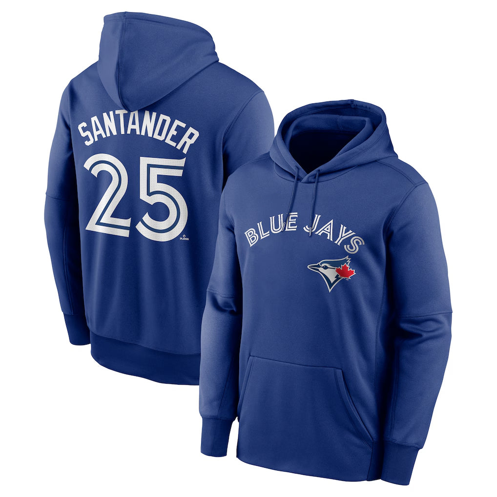 T.Blue Jays #25 Anthony Santander Player Royal Performance Pullover Hoodie Fdoa Stitched Jerseys