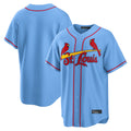 St. Louis Cardinals ## Cardinals Blank Player Light Blue Home Limited Game Fdoa Stitched Jerseys