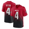 A.Falcons #4 Jahan Dotson Player Red Home Game Gdoa Stitched Jerseys