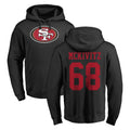 SF.49ers #68 Colton McKivitz Player Black LOGO Pullover Hoodies Home Game Gdoa Stitched Jerseys