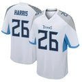 T.Titans #26 Marcus Harris Player White Home Game Gdoa Stitched Jerseys
