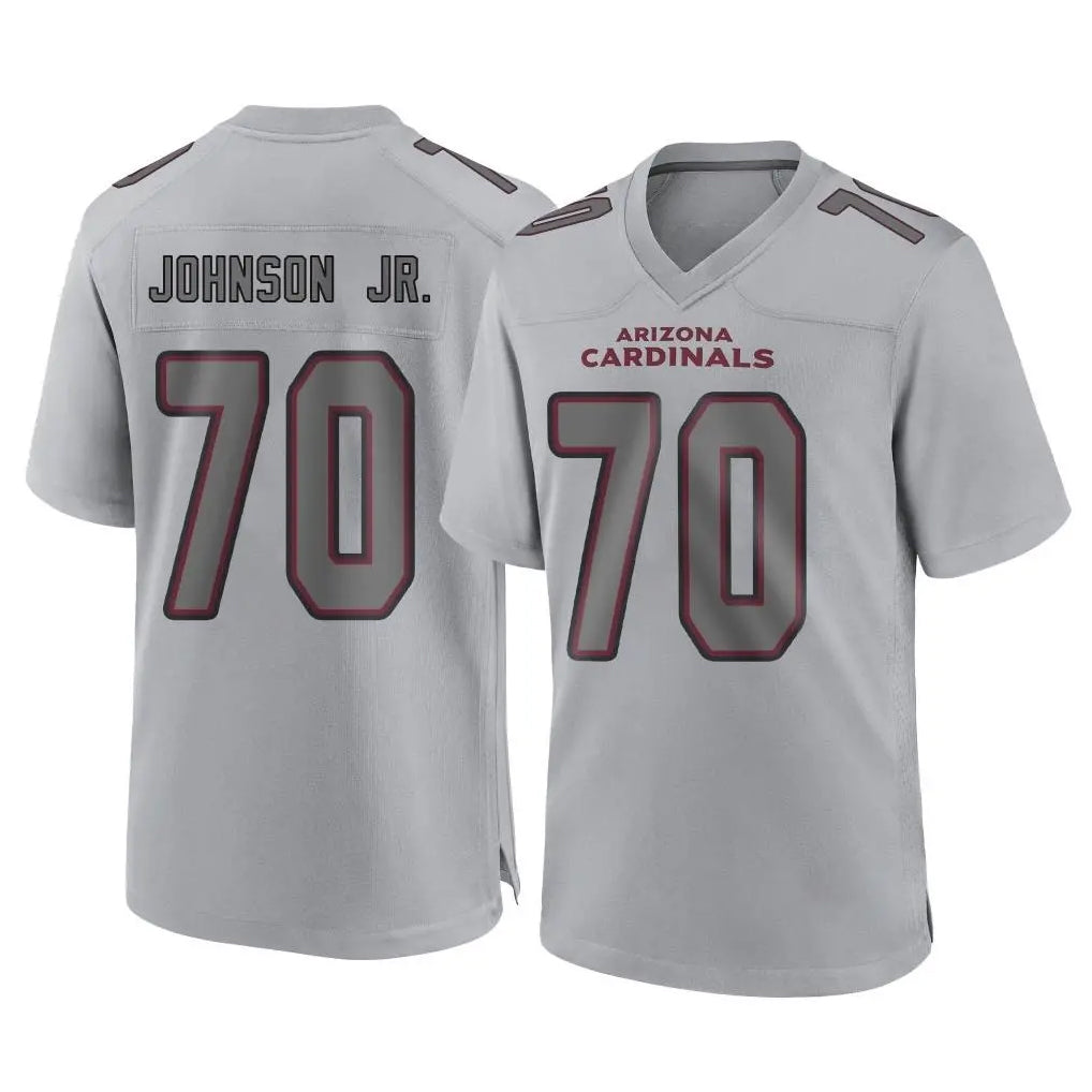 A.Cardinals #70 Paris Johnson Jr. Player Gray Atmosphere Fashion Home Game Gdoa Stitched Jerseys
