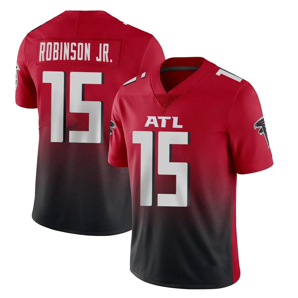A.Falcons #15 Brian Robinson Player Red Vapor Untouchable Limited Home Game Gdoa Stitched Jerseys