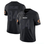 C.Bears #84 Colston Loveland Player Black Impact Limited Game Gdoa Stitched Jerseys