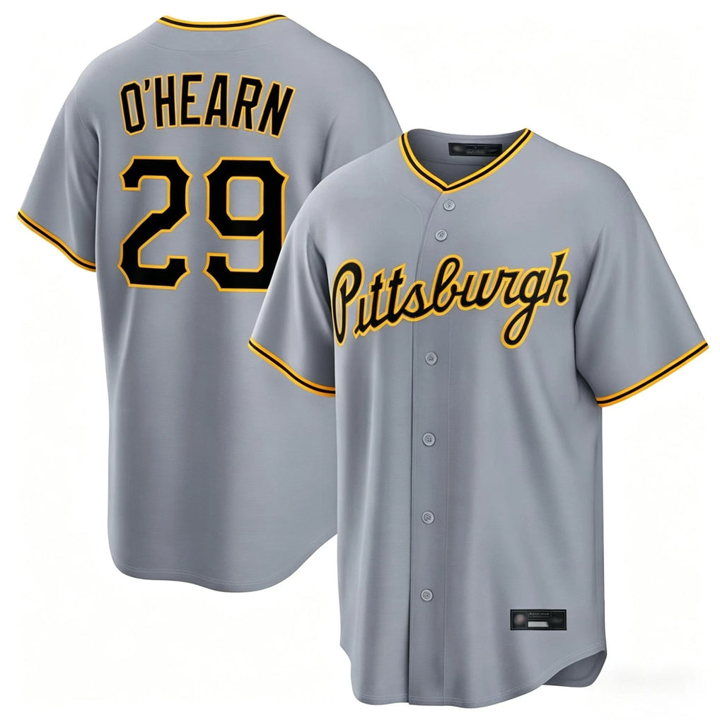 P.Pirates #29 Ryan O¡¯Hearn Player Gray Road Home Limited Game Fdoa Stitched Jerseys
