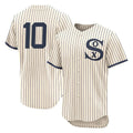 C.White Sox #10 Chase Meidroth Player Cream Field of Dreams Limited Elite Home Gdoa Stitched Jerseys