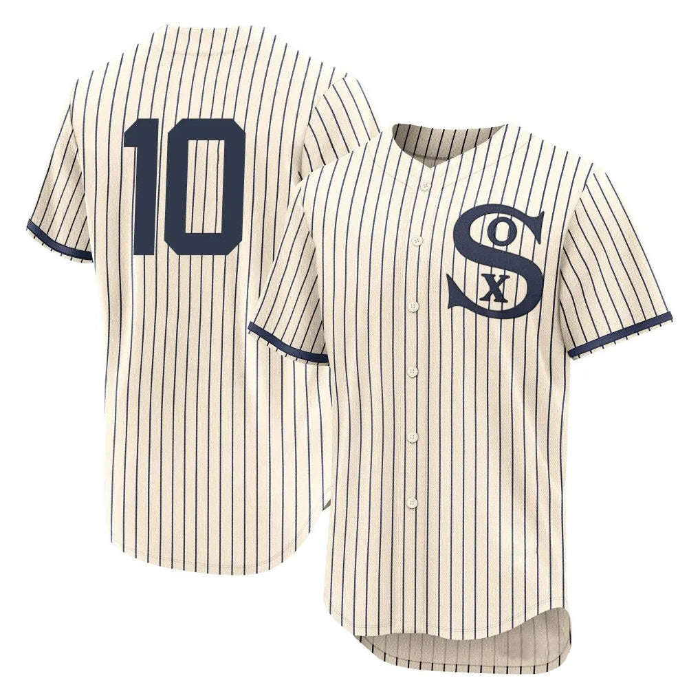 C.White Sox #10 Chase Meidroth Player Cream Field of Dreams Limited Elite Home Gdoa Stitched Jerseys