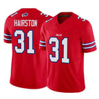 B.Bills #31 Maxwell Hairston Player Red Vapor F.U.S.E. Limited Home Game Gdoa Stitched Jerseys