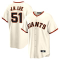 SF.Giants #51 Jung Hoo Lee Player Cream Home Game Fdoa Stitched Jerseys