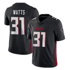 A.Falcons #31 Xavier Watts Player Black Vapor Untouchable Limited Home Game Gdoa Stitched Jerseys