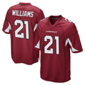 A.Cardinals #21 Garrett Williams Player Cardinal Home Game Gdoa Stitched Jerseys
