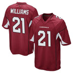 A.Cardinals #21 Garrett Williams Player Cardinal Home Game Gdoa Stitched Jerseys