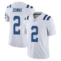 IN.Colts #2 Josh Downs Player White Limited Vapor Untouchable Home Game Gdoa Stitched Jerseys