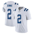 IN.Colts #2 Josh Downs Player White Limited Vapor Untouchable Home Game Gdoa Stitched Jerseys