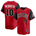C.White Sox #10 Chase Meidroth Player Red City Connect Limited Home Gdoa Stitched Jerseys